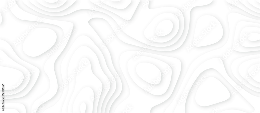 Abstract White paper cut background with lines.3d realistic papercut decoration textured with wavy layers. modern wallpaper texture and 3d realistic design use for banner flyers, posters. Abstract White paper cut background with lines.3d realistic papercut decoration textured with wavy layers. modern wallpaper texture and 3d realistic design use for banner flyers, posters.