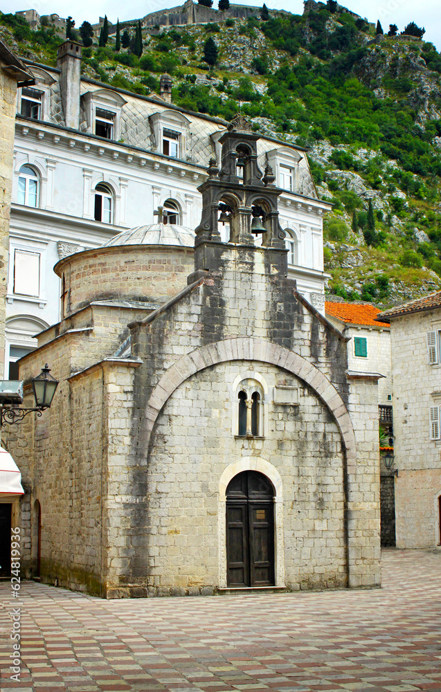 Church of Sveti Luka (Crkva Sv.Luka) in Kotor, Montenegro