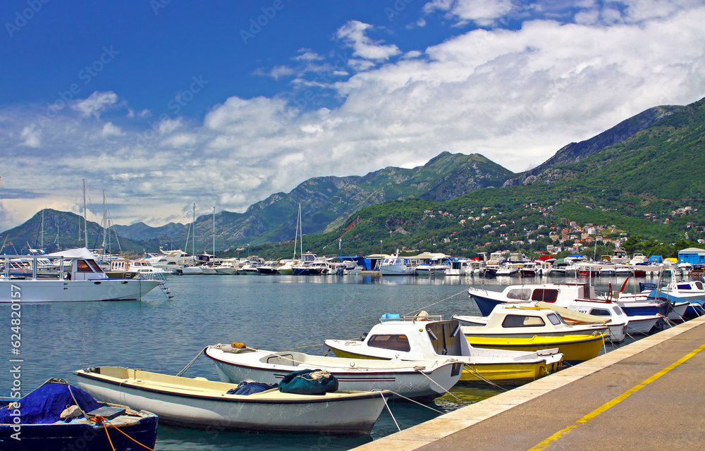 Sea Port of City of Bar, Montenegro