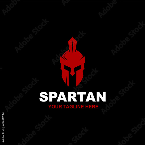 Spartan Warrior Helmet - Sparta Mask logo design, suitable for your design need, logo, illustration, animation, etc.