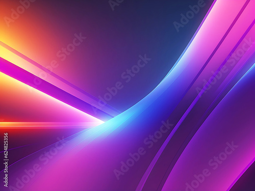 Abstract purple background with lines. ai generated