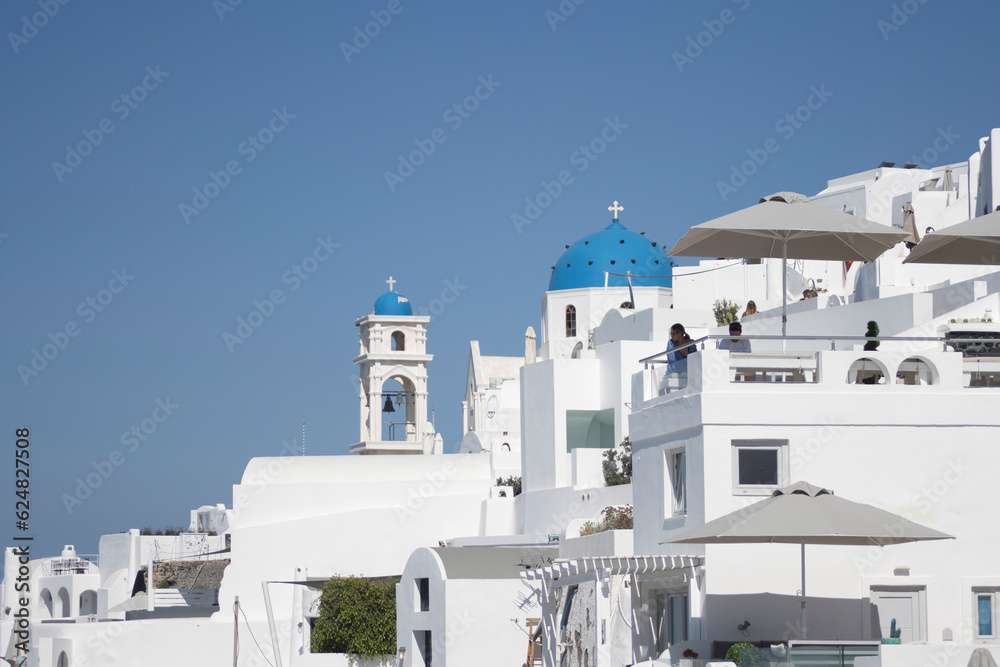 Fototapeta premium church in oia city
