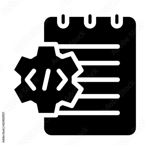 acceptance glyph icon