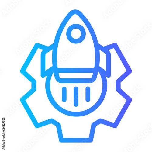 release gradient icon