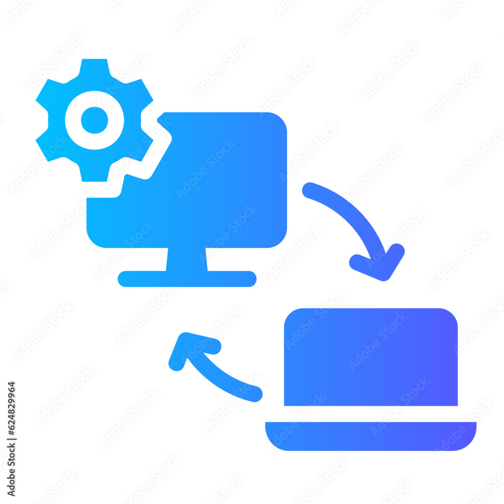 cross platfrom gradient icon cross platfrom gradient icon