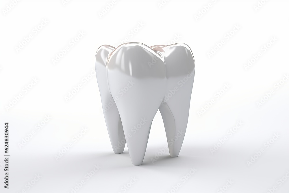 3d Tooth With White Background 3d Tooth With White Background