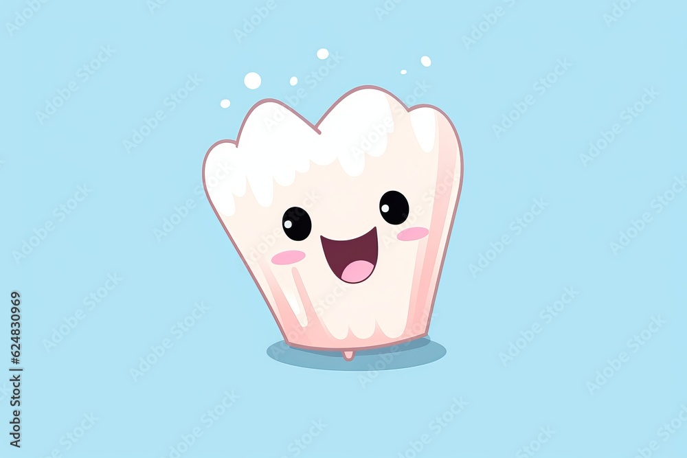 Smiling Tooth Cartoon Character Smiling Tooth Cartoon Character