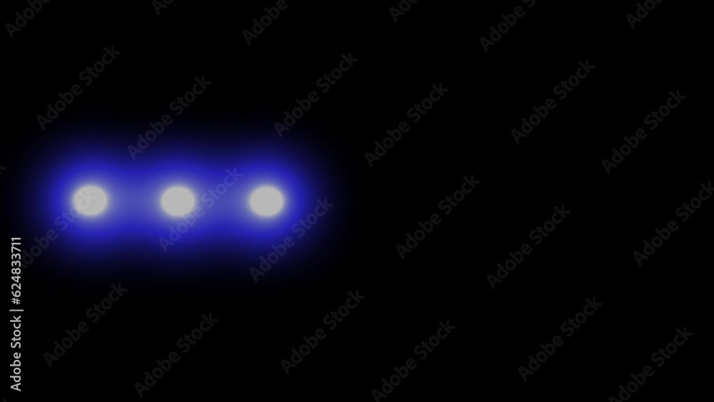 police lights shining at night 4k alpha animation police lights shining at night 4k alpha animation
