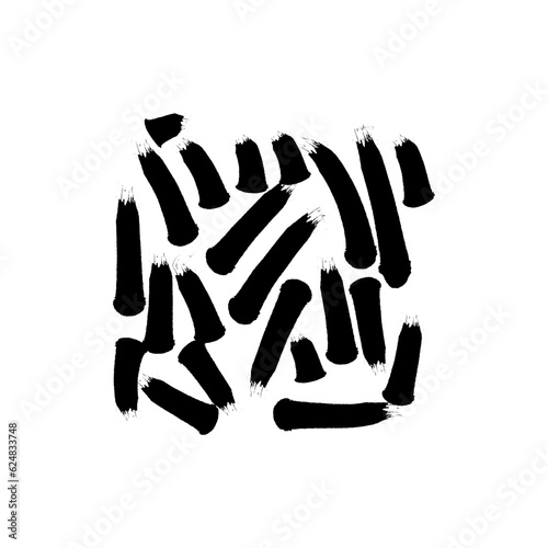 Hand drawn scribbles vector. Doodle, ink brush shapes, random chaotic lines. Charcoal pencil curly lines and squiggles, wide strokes. Black pencil sketches, drawings. Scrawl elements isolated on white