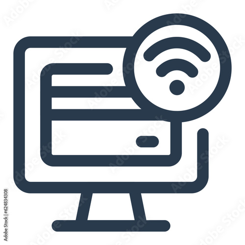 simplifying transactions with online payment solutions icon