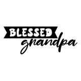 blessed grandpa svg