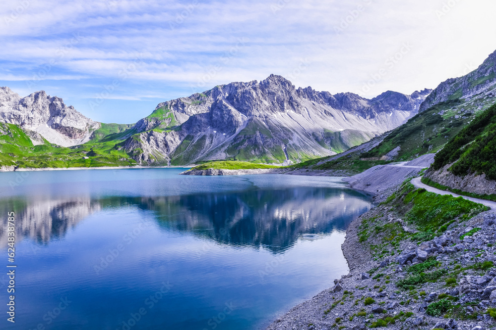 Obraz premium Lünersee | Brandnertal | Vorarlberg