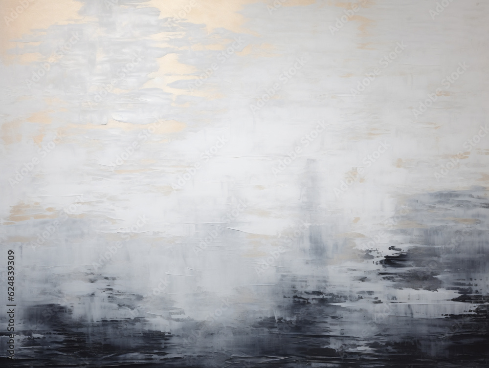 Fototapeta premium Contemporary Abstract Expression: Gray Textured Art Wall Background with an Intriguing Pattern Generative ai
