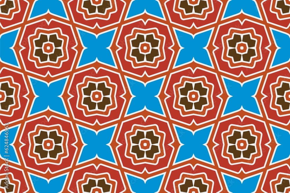 Abstract ethnic rug ornamental seamless pattern.Perfect for fashion, textile design, cute themed fabric, on wall paper, wrapping paper and home decor. Abstract ethnic rug ornamental seamless pattern.Perfect for fashion, textile design, cute themed fabric, on wall paper, wrapping paper and home decor.