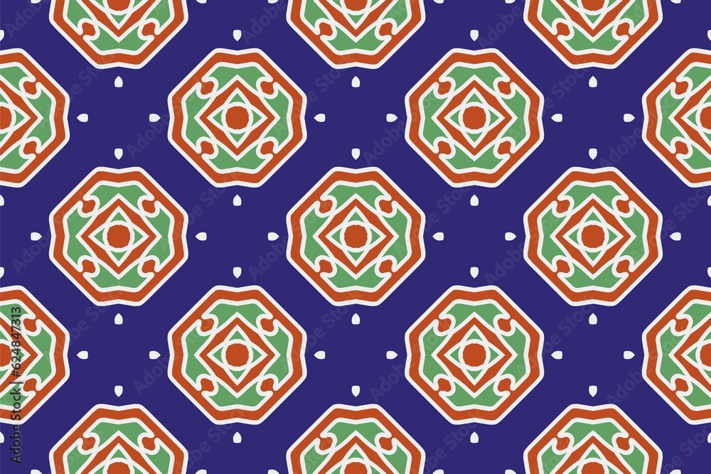 Abstract ethnic rug ornamental seamless pattern.Perfect for fashion, textile design, cute themed fabric, on wall paper, wrapping paper and home decor. Abstract ethnic rug ornamental seamless pattern.Perfect for fashion, textile design, cute themed fabric, on wall paper, wrapping paper and home decor.
