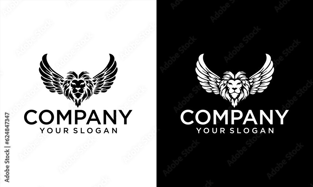 Obraz premium Lion Head Logo