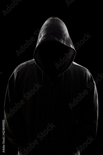 Scary Hooded Man