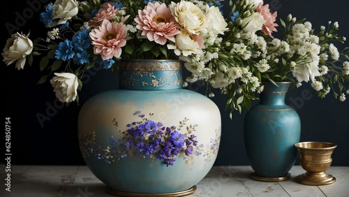 vase with flowers © prasanna