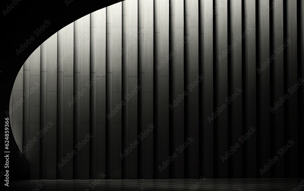 Obraz premium A simply concrete wall and floor as background.