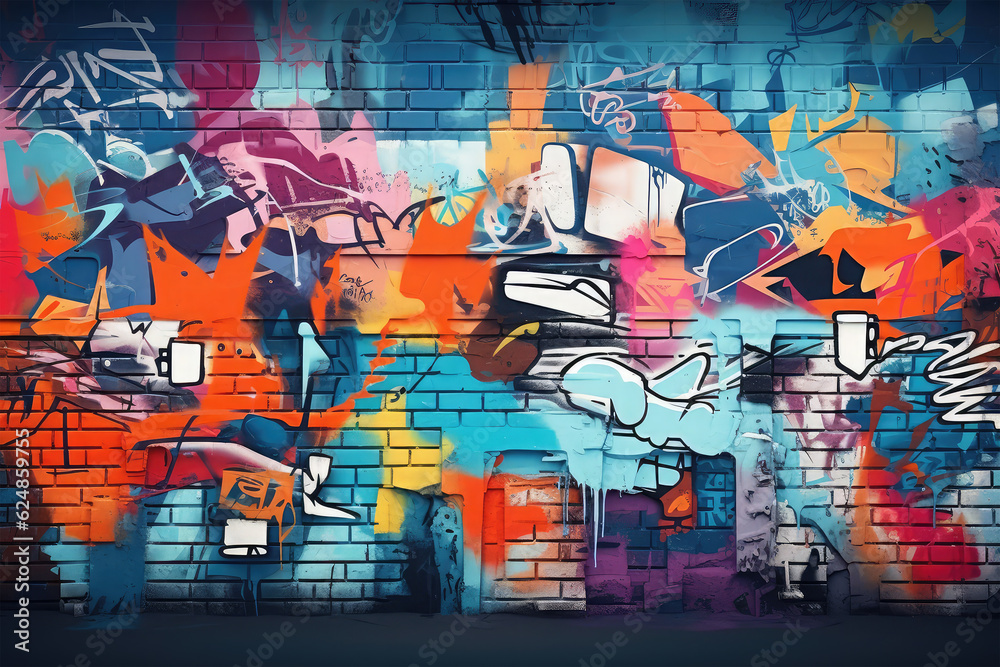 Fototapeta premium art on wall background