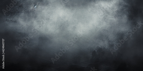 black gloomy sky, grunge texture, dark gray clouds background, horror scary theme poster backdrop design