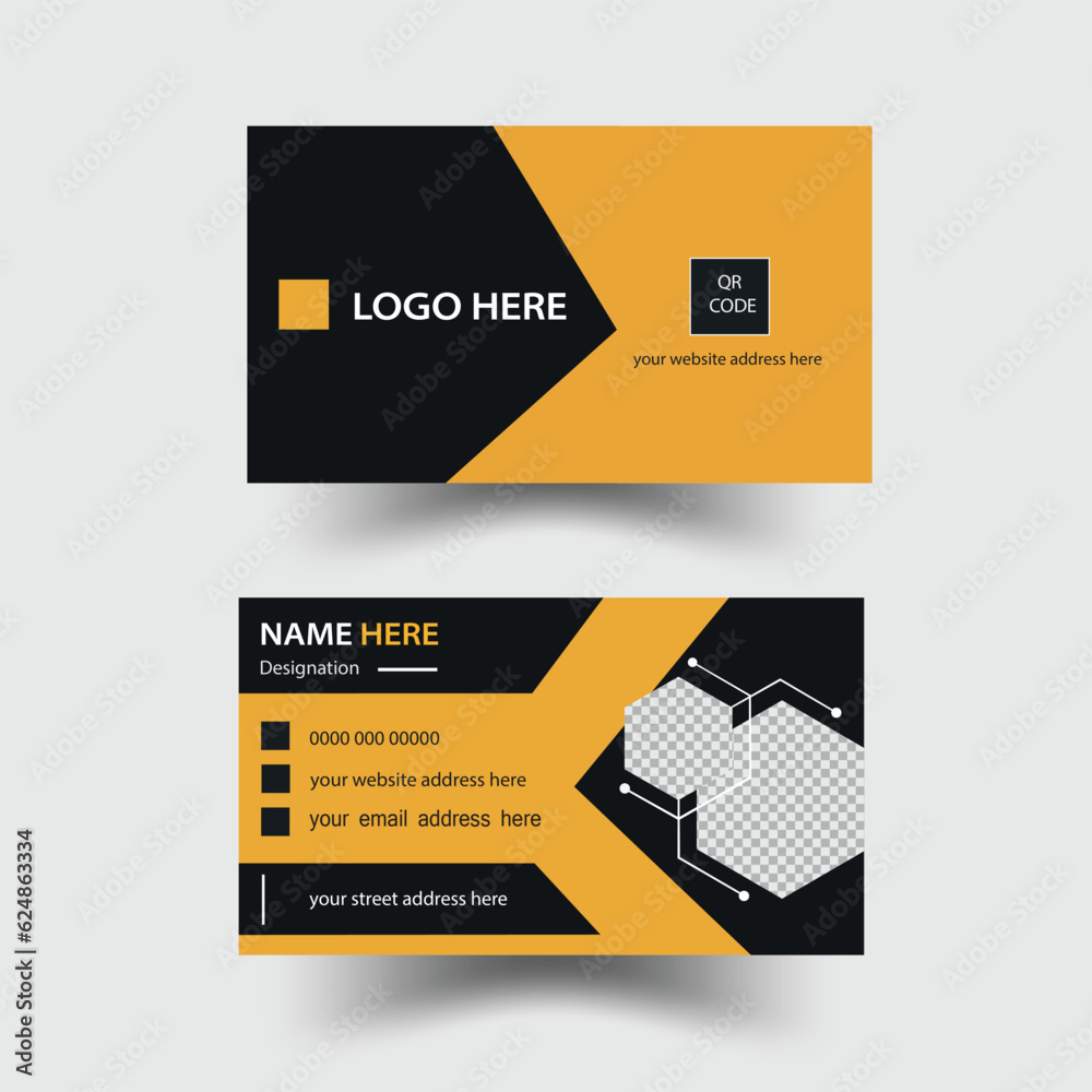 modern business card template modern business card template