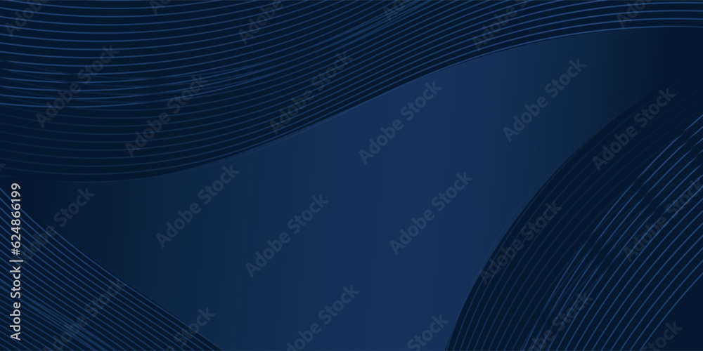 3D modern wave curve abstract presentation background. Luxury paper cut background. Abstract decoration, golden pattern, halftone gradient, 3d vector illustration. Unique dark blue background 3D modern wave curve abstract presentation background. Luxury paper cut background. Abstract decoration, golden pattern, halftone gradient, 3d vector illustration. Unique dark blue background
