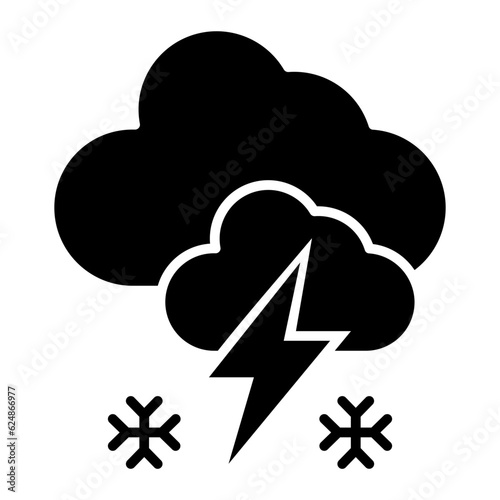 Snow Storm Icon