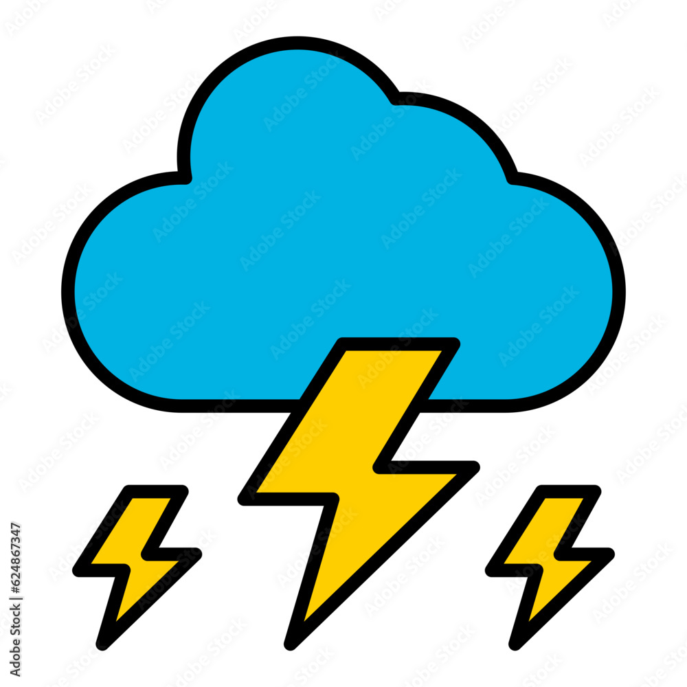 Thunderstorm Icon Thunderstorm Icon