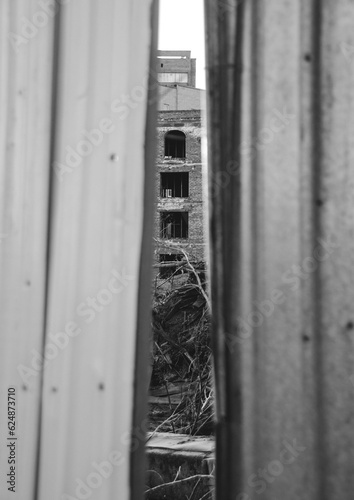abandoned building