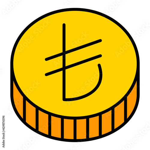 Turkish Lira Icon