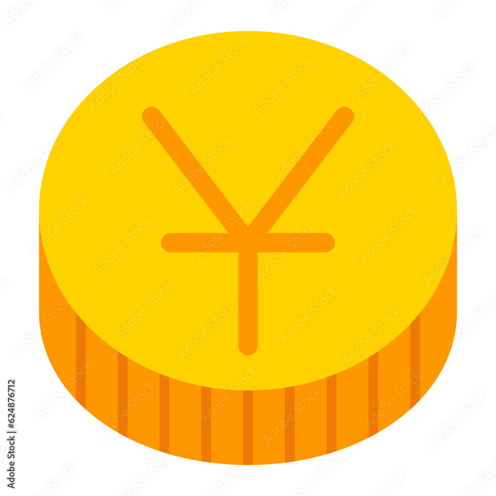 Obraz premium Yuan Icon