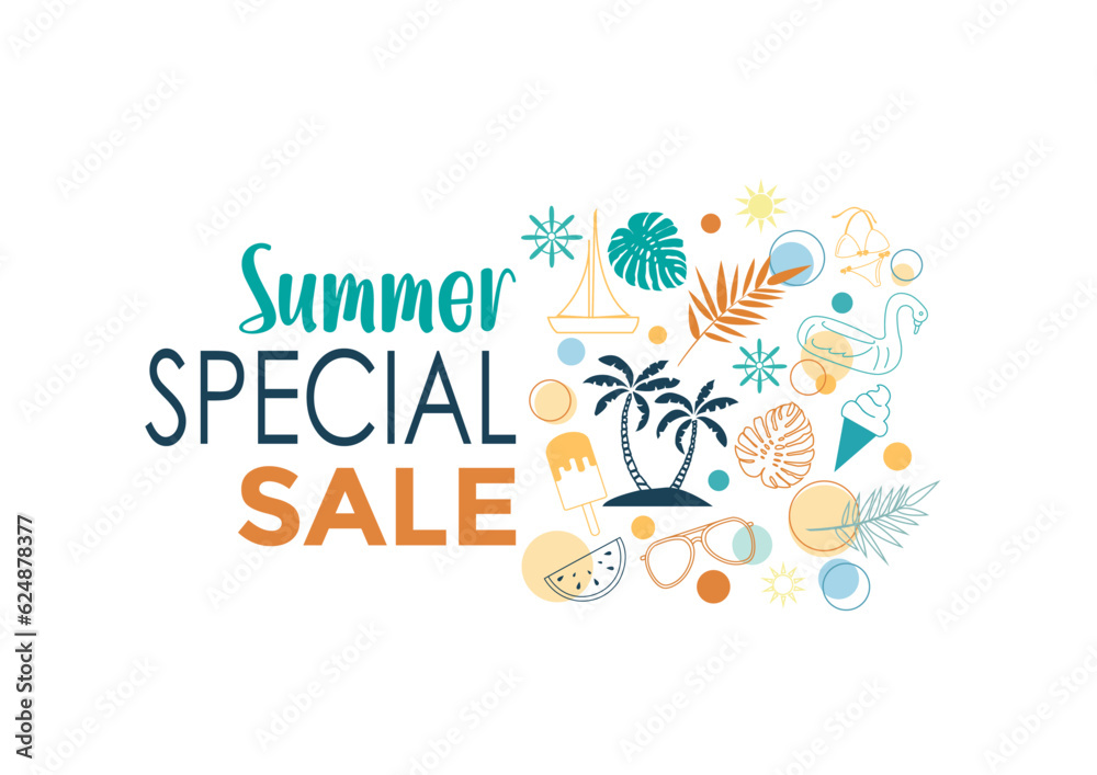 Obraz premium Summer special sale 