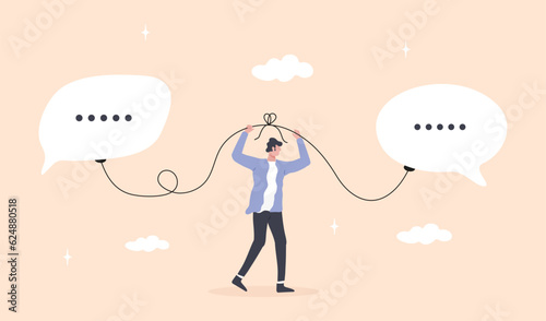 Solve of problems. Successful negotiations, understanding speech of interlocutor.