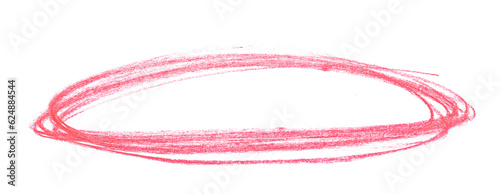 Photo grunge chalk circle, round isolated on white background and texture, clipping path