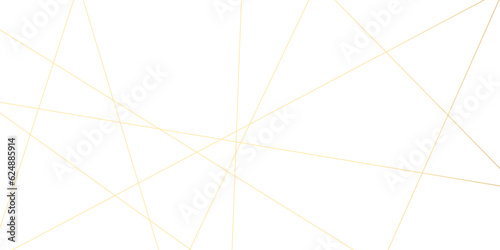 Fotografia, Obraz Abstract luxury gold lines with many squares and triangles shape on white background