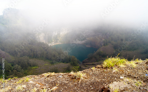 Kelimutu volcano lake, Flores Island, Indonesia photo