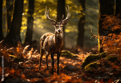deer in the forest © iyaekung