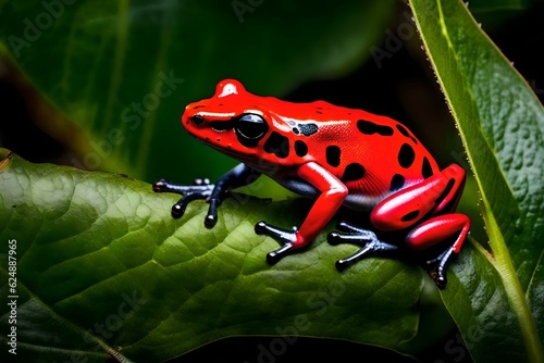 red eyed tree frog generated Ai Technology