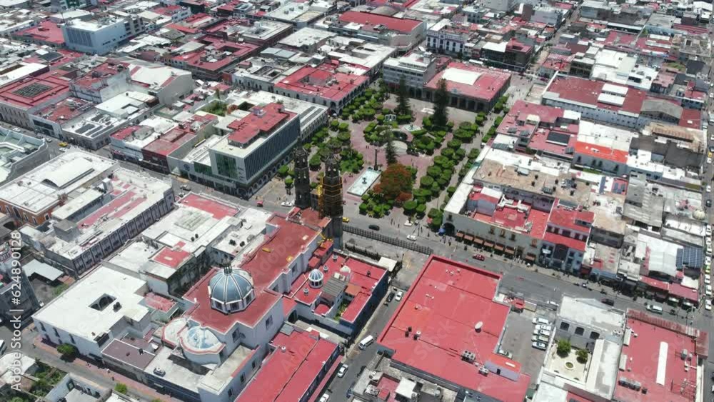 Aerial View of Downtown Tepic, Nayarit. Mexico Aerial View of Downtown Tepic, Nayarit. Mexico