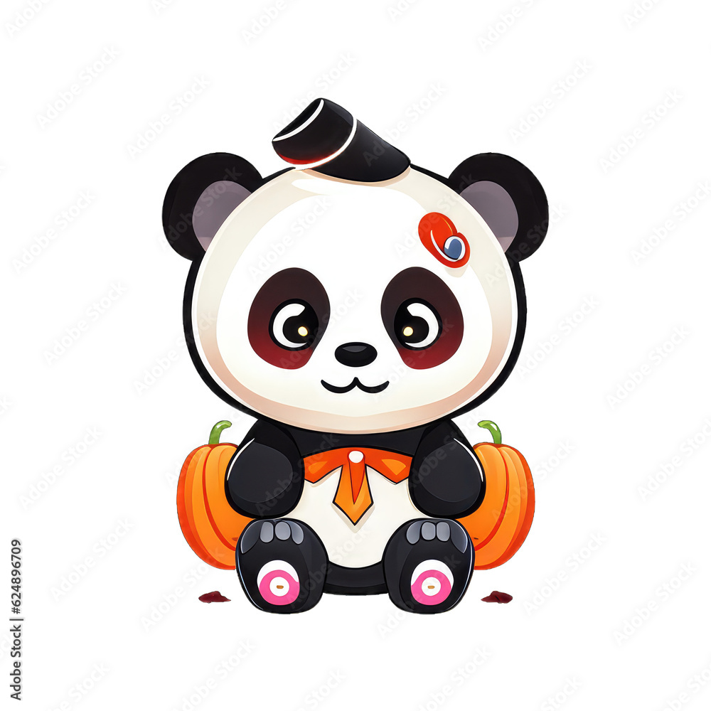 panda halloween little ghost festival pumpkin panda halloween little ghost festival pumpkin