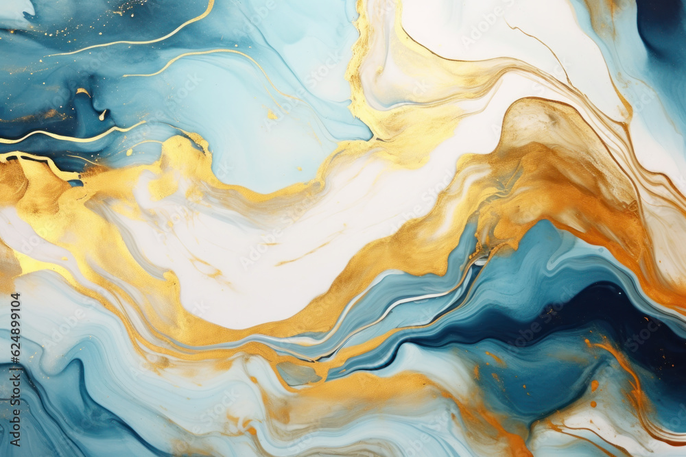 fluid painting in water wallpaper design