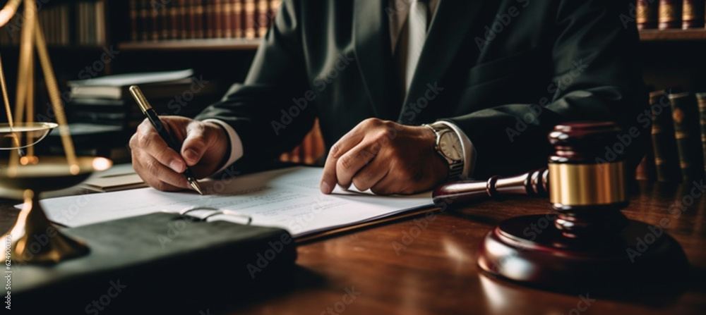 lawyers legal services Consulting in regard to the various contracts to plan the case in court - obrazy, fototapety, plakaty 