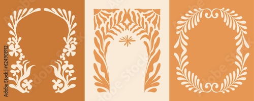 Vector logo and print design templates, summer palms, tropical hand drawn illustrations, tropical surfing concept, vacation and travel, palm trees and hippie boho elements