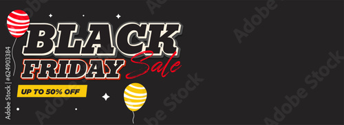 Black friday sale with dark background