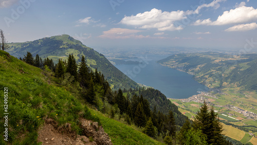 Rigi Scheidegg - ein Berggipfel des Rigi-Massivs am Vierwaldst  ttersee in der Schweiz