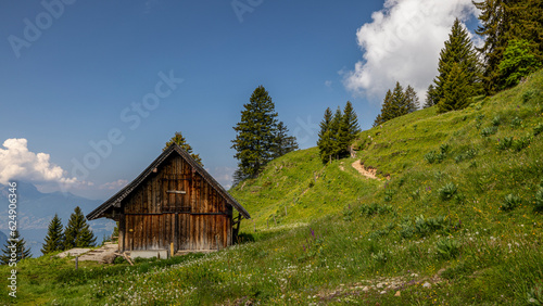 Rigi Scheidegg - ein Berggipfel des Rigi-Massivs am Vierwaldstättersee in der Schweiz © jsr548