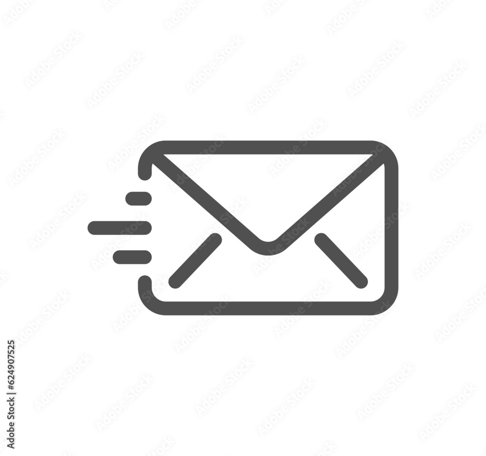 Mail related icon outline and linear vector. Mail related icon outline and linear vector.