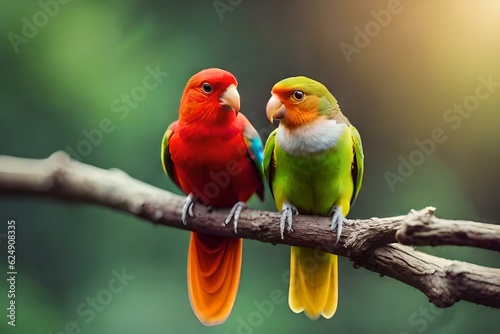 pair of parrots © Naila