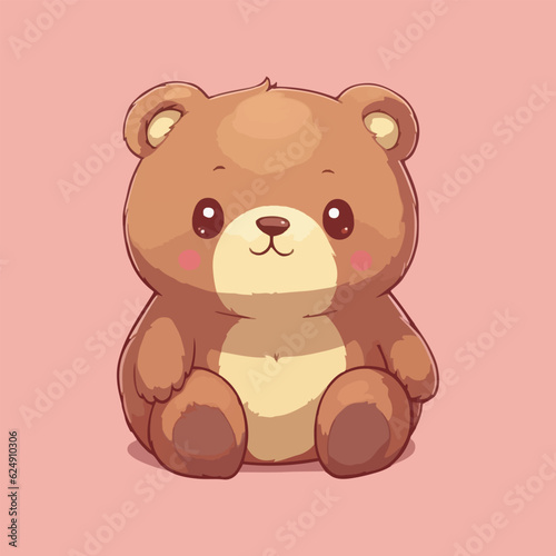 cute teddy bear with heart